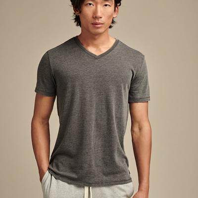 Lucky Brand Venice Burnout V Neck Tee - Men's Clothing Tops Shirts Tee  Graphic T Shirts in Jet Black, Size M - Yahoo Shopping