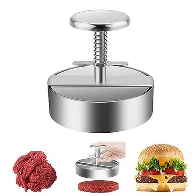 1000W Electric Non-stick Twin Hamburger Burger Patty Maker Grill