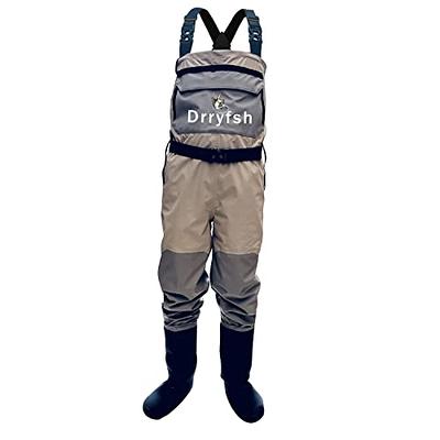 Men'S Fishing Waders 3Ply Durable Breathable With Neoprene