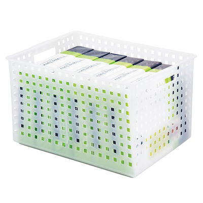 iDesign Clear Grid Totes