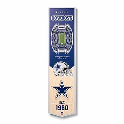 YouTheFan NFL Baltimore Ravens 6 in. x 19 in. 3D Stadium Banner