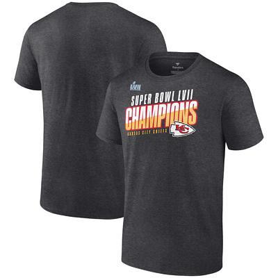 Men's Nike Heathered Gray Los Angeles Rams 2-Time Super Bowl Champions T-Shirt