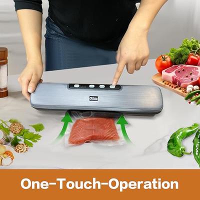  Mesliese Vacuum Sealer Machine, 95kPa 140W Double Seal