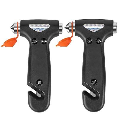 OUDEW Safety Hammer Cute, Multifunctional Car Escape Tool with Seat Belt  Cutter & Window Breaker, Emergency Escape Hammer (2PCS Black) - Yahoo  Shopping