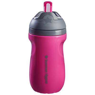 Tommee Tippee Insulated Toddler Straw Sippy Cup, 9-ounce, 12+