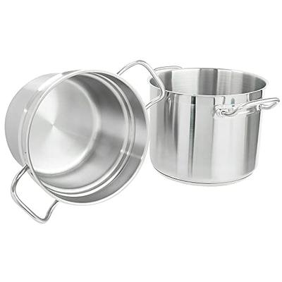 4 Set Stainless Steel Double Boiler Long Handle Wax Melting Pot