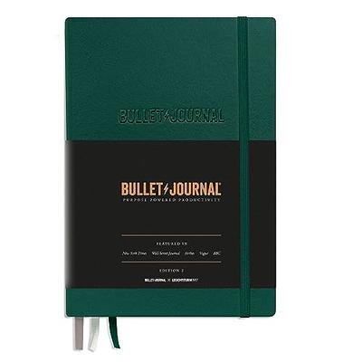  LEUCHTTURM1917 - Notebook Hardcover Medium A5-251 Numbered  Pages for Writing and Journaling (Emerald, Dotted) : Office Products
