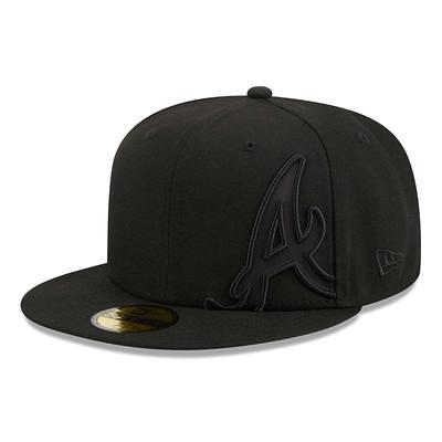 Atlanta Braves New Era Flamingo 59FIFTY Fitted Hat - White/Orange