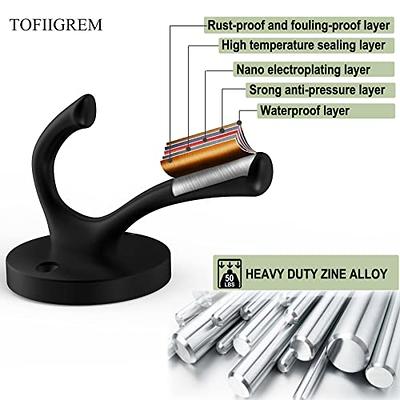 Tough Hookheavy Duty Waterproof Adhesive Hooks 10-pack