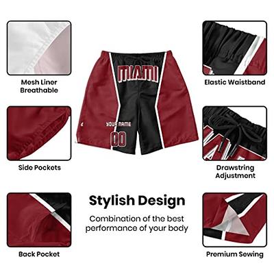 Custom Basketball Men's Shorts Gifts for Men Youth Kids Add Number