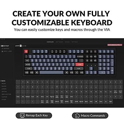 Keychron K10 Pro Wireless Custom Mechanical Keyboard, QMK/VIA Programmable  Full-Size Bluetooth/Wired RGB Backlight with Hot-swappable Keychron K Pro  Brown Switch Compatible with Mac Windows Linux - Yahoo Shopping