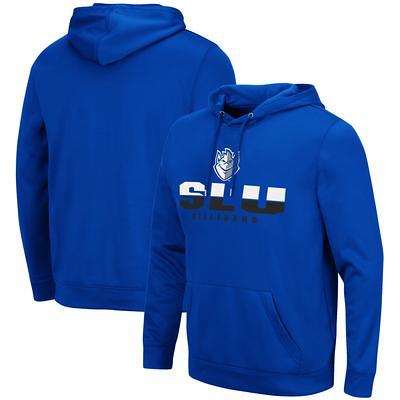 Men's Colosseum Royal Air Force Falcons 2.0 Lace-Up Pullover Hoodie