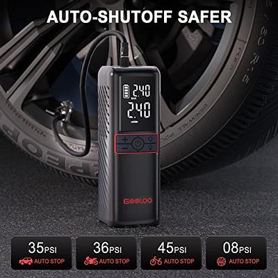 GOOLOO GT160 Tire Inflator Portable Air Compressor for Car