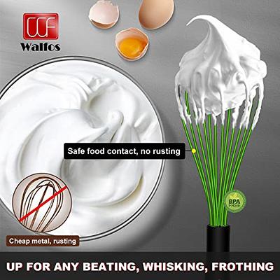 2 Pack Stainless Steel Whisk, Wire Whisk for Cooking, Blending, Whisking,  Beating and Stirring, Enhanced Version Balloon Whisk,12 