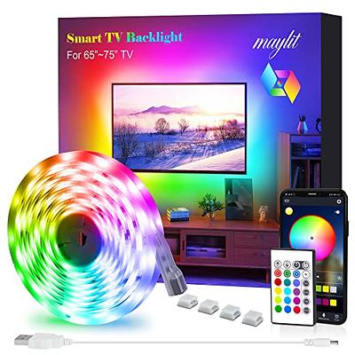 5050 RGB LED Strip Lights Room TV Backlight 3ft-100ft 50ft Bluetooth USB  APP New