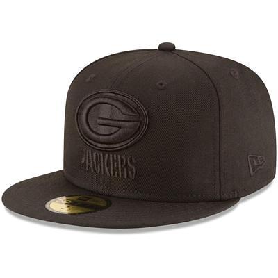 Green Bay Packers 2022 Sideline Ink Dye 9Fifty Black Adjustable