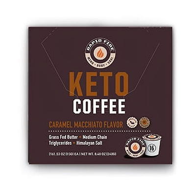 KETO COFFEE Bullet-Proof Instant Coffee 7.93 Ounce (Pack of 1)