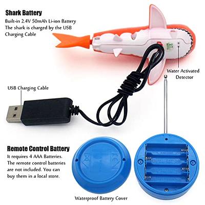 Pool Toys Remote Control Shark Boat, 2.4g High Simulation Stingray  Underwater Animal Water Toys For Kids Age 8-12, Boys Girls Gifts