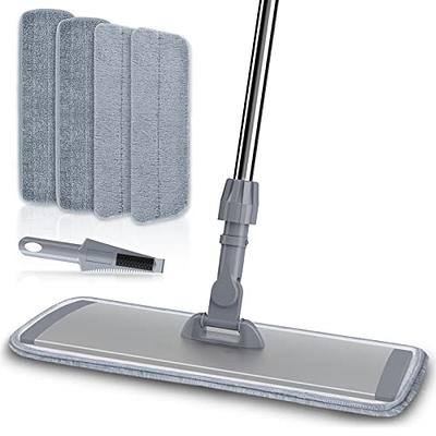 Mop Floor Cleaning Hardwood Microfiber Cleaning 4 Reusable