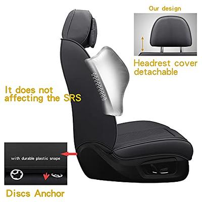 IVICY Suede Car Seat Cover for Cars - Soft