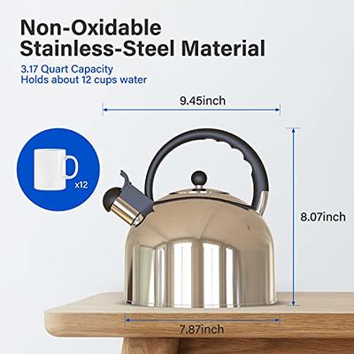 KitchenAid 1.9 Quart Stainless Steel Whistling Kettle