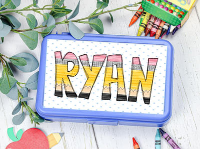 Personalized Pencil Box . School Supplies. Plastic Box. Crayon Kids Supply  Back To School Ideas - Yahoo Shopping