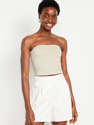 Double-Layer Tube Top - Yahoo Shopping