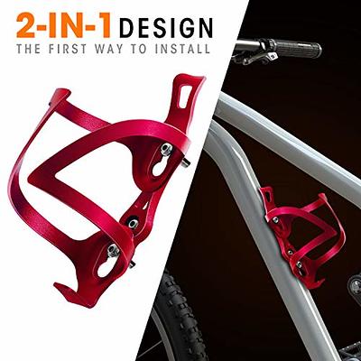 Aluminum Alloy Bicycle Water Bottle Holder Rack MTB Bike Kettle Support  Brackets