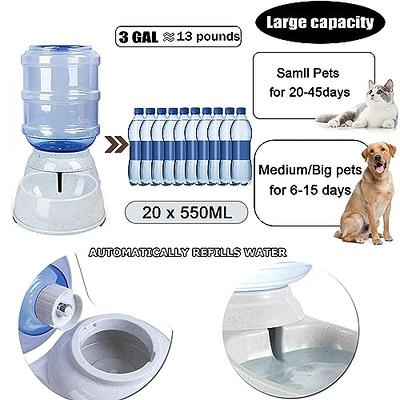 Automatic Feeder Pet Dog Cat Drinking Bowl Large Capacity Water