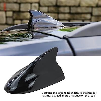 Universal Car Roof Shark Fin Decorative Aerial Antenna Cover Sticker Base  Roof ABS Car Antenna Car Styling Accessories - Yahoo Shopping