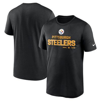 Men's Nike Black Pittsburgh Steelers Legend Community Performance T-Shirt -  Yahoo Shopping