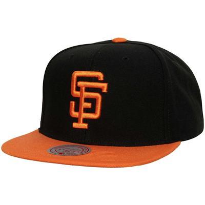 San Francisco Giants Mitchell & Ness 25 Years Homefield Fitted Hat -  Cream/Orange