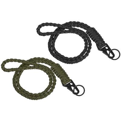 100 Pack - Earth Friendly Bamboo Lanyards Soft, Wide, Safety