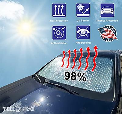 Car Windshield Sun Shade - Blocks UV Reflector Sun Visor Protector