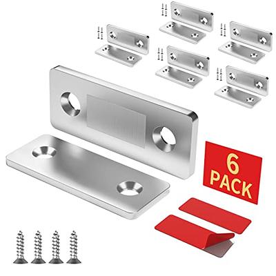 6 Pack Cabinet Magnetic Catch Ultra Thin Magnetic Door Catch Adhesive  Drawer Magnet Catch for Kitchen Door Closet Drawer Magnetic Cabinet Latch -  Yahoo Shopping