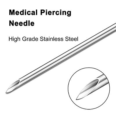 Piercing Needles Kit,100pcs Professional Body Piercing Kit Steel Piercing  Needles Piercing