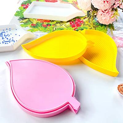  6 Pcs Diamond Painting Trays, Large Plastic Bead