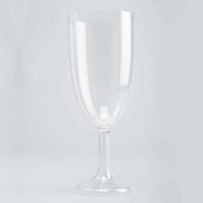 EcoQuality Disposable Plastic Wine Glass for 120 Guests