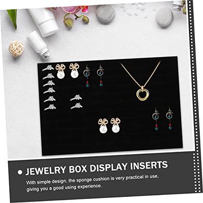 Zerodeko Box jewelry box pad jewelry foam inserts jewelry dish tray jewelry  insert tray jewelry organizer inserts jewelry display pad jewelry showcase
