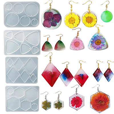 Resin Earring Mold, Jewelry Earring Silicone Molds For Epoxy Resin