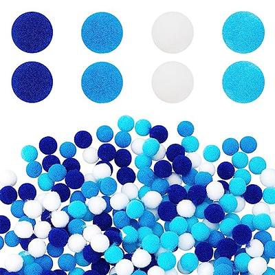 Praisebank Multi-Colored Pom poms, 800pcs Assorted Size, Pom Poms