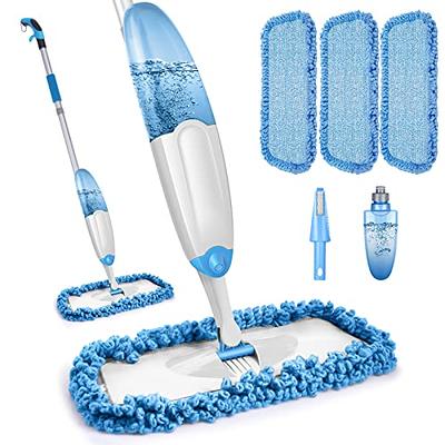 MARK LIVE Electric Mop, Cordless Floor Cleaner LED Headlight and Water  Sprayer, Up to 60 Mins Powerful Spin, Polisher Scrubber, 6 Mop Pads