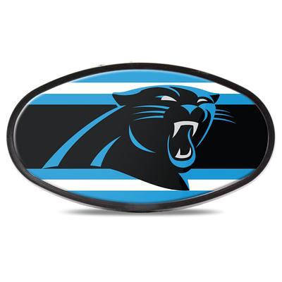 Carolina Panthers Stripe Oval Fixed 2 Hitch Cover - Yahoo Shopping