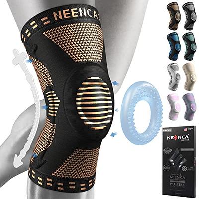 Millenti Knee Brace Compression Sleeve - Side Stabilizers