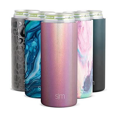 Skinny Can Cooler 12 Oz Slim Can Holder - Stainless Steel