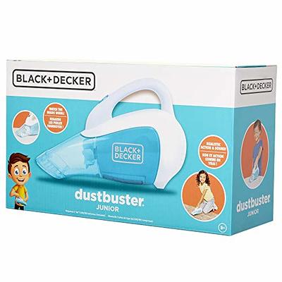 BLACK+DECKER Dustbuster Junior Toy Handheld Vacuum Cleaner with Realistic  Action & Sound Pretend Role Play Toy for Kids with Whirling Beads 