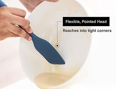 Silicone Spatul, Rubber Spatulas Silicone Heat Resistant,kitchen Utensils  Food Grade Nonstick Easy To Clean Dishwasher Safe For Baking, Cooking,  Mixing - Temu