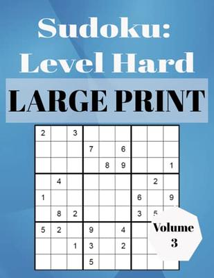 SUDOKU Easy: 300 easy SUDOKU with answers Brain Puzzles Books for Beginners  (sudoku book easy Vol.24) (Large Print / Paperback)