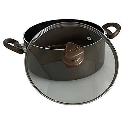 Imusa imusa usa, red 5 quart cast aluminum dutch oven with stainless steel  knob