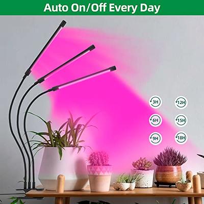 LED Grow Light Waterproof Succulent Growing Light Clip-On USB UV
